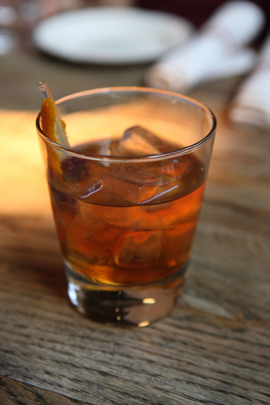Classic whisky old fashioned