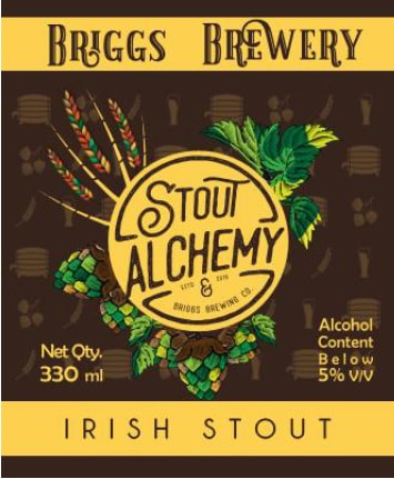 Briggs Brewery Stout Alchemy