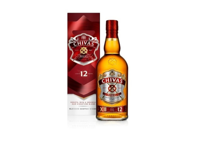 Chivas 12 whisky new packaging