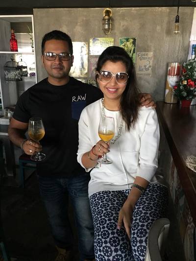Gaurish Rangnekar and Akanksha Rangnekar at the Happy High's Fruzzante Cider Brunch