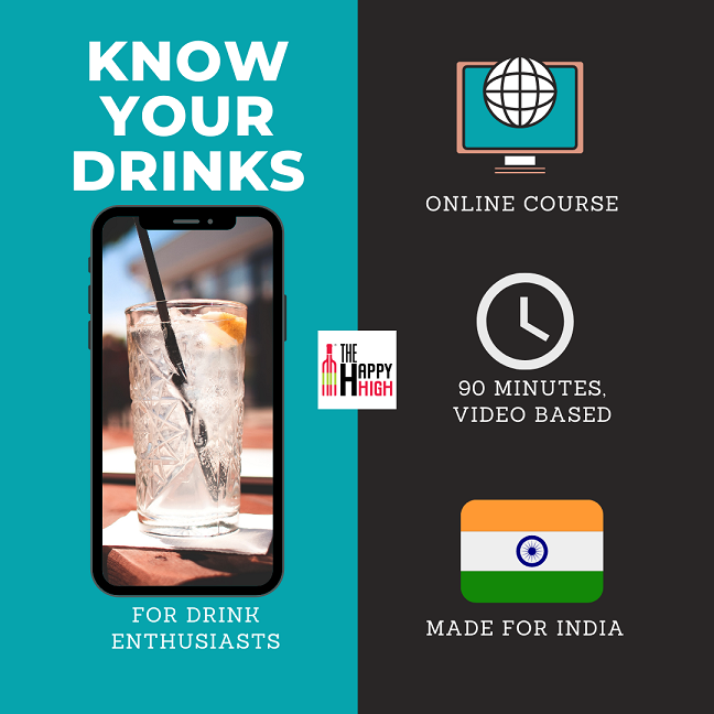 Drinks Course for the Indian Home Bartender