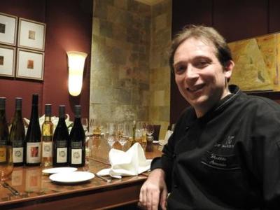 Chef Matteo Arvonio at The Happy High Austrian Wine Dinner at the J W Marriott, Mumbai