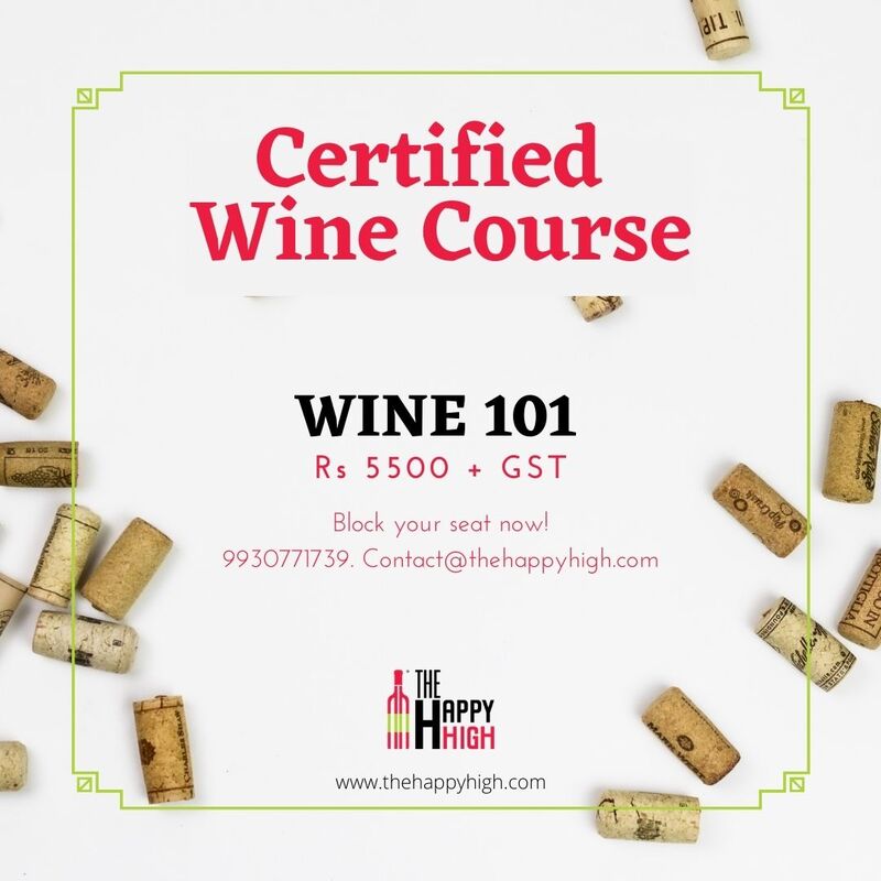 Certified Wine course for Beginners and aspiring Sommeliers